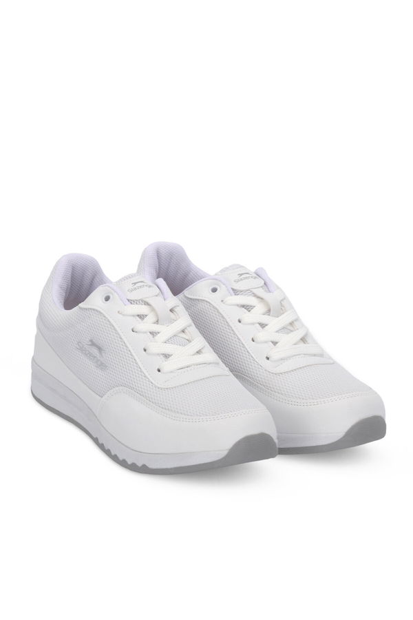 Slazenger ANGLE I Kadın Günlük Ayakkabı Beyaz / Gri
