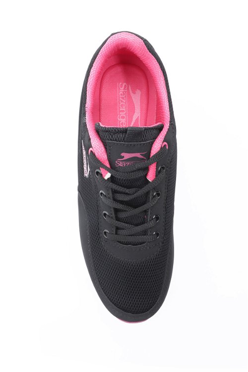 Slazenger ANGLE I Sneaker Kadın Ayakkabı Siyah / Fuşya
