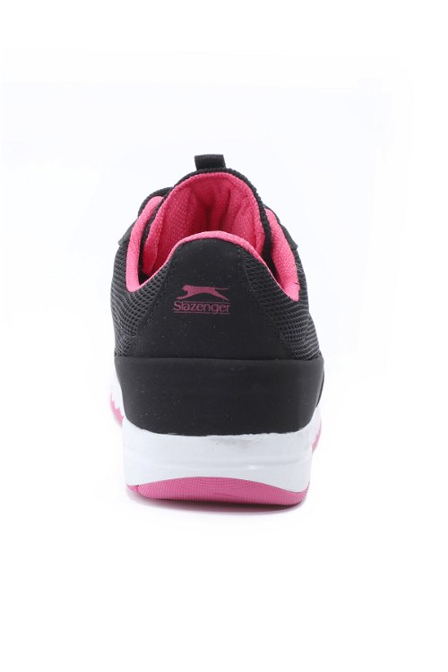 Slazenger ANGLE I Sneaker Kadın Ayakkabı Siyah / Fuşya