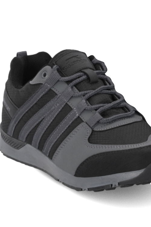 Slazenger APEX Erkek Siyah / Koyu Gri Günlük Spor Ayakkabısı