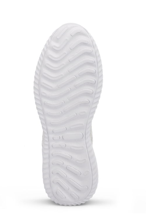 Slazenger ARMOR I Erkek Kırık Beyaz Koşu & Yürüyüş Spor Ayakkabısı