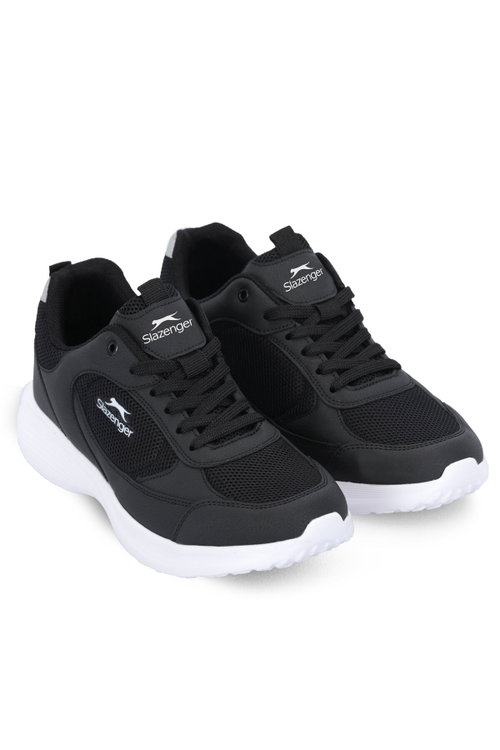 Slazenger ARONIX I Erkek Siyah / Beyaz Koşu & Yürüyüş Spor Ayakkabısı