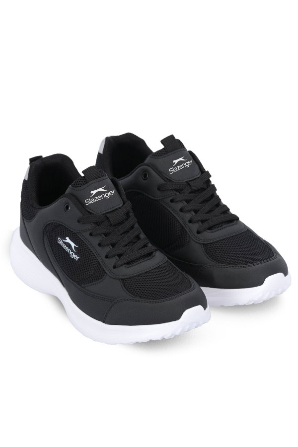 Slazenger ARONIX I Erkek Siyah / Beyaz Koşu & Yürüyüş Spor Ayakkabısı