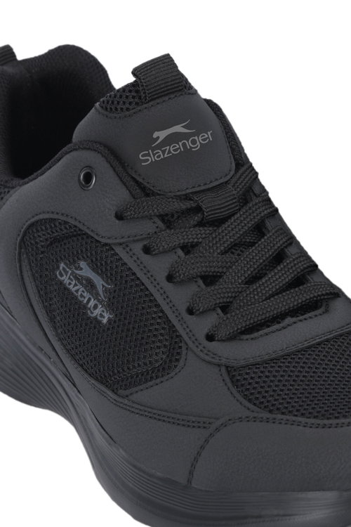 Slazenger ARONIX I Erkek Siyah / Siyah Koşu & Yürüyüş Spor Ayakkabısı