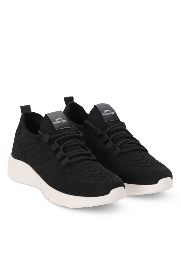 Slazenger ARS I Erkek Siyah / Beyaz Koşu & Yürüyüş Spor Ayakkabısı