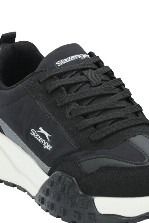 Slazenger ASTANA I Erkek Siyah / Beyaz Koşu & Yürüyüş Spor Ayakkabısı