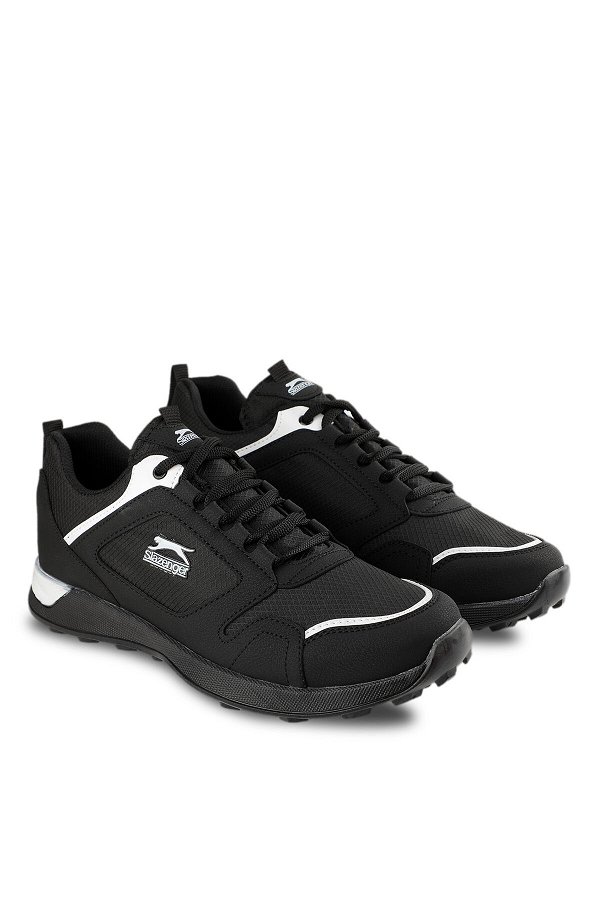 Slazenger ATON Sneaker Erkek Ayakkabı Siyah / Beyaz