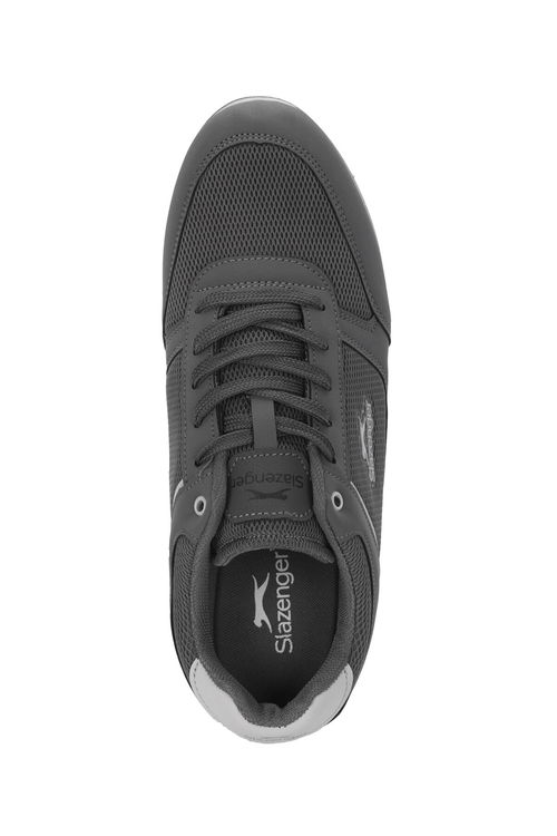 Slazenger ATTAL I Erkek Koyu Gri / Kırmızı Günlük Spor Ayakkabısı