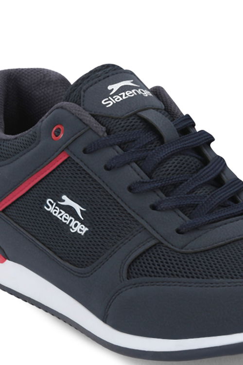 Slazenger ATTAL I Erkek Lacivert / Kırmızı Günlük Spor Ayakkabısı