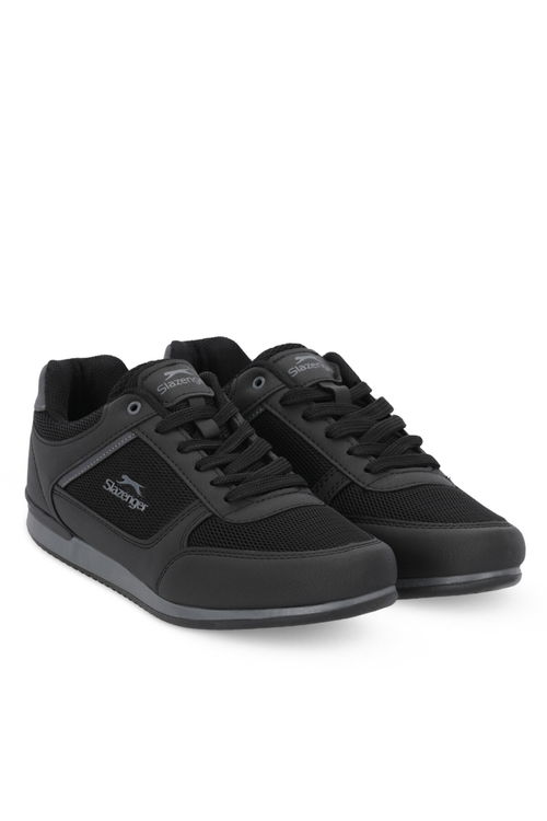 Slazenger ATTAL I Erkek Siyah / Koyu Gri Günlük Spor Ayakkabısı
