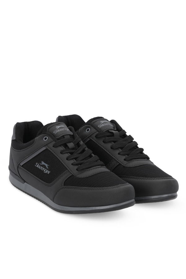 Slazenger ATTAL I Erkek Siyah / Koyu Gri Günlük Spor Ayakkabısı