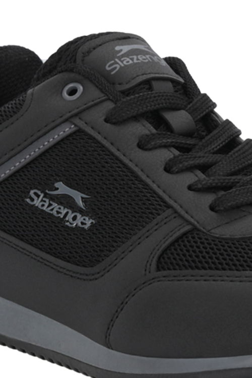 Slazenger ATTAL I Erkek Siyah / Koyu Gri Günlük Spor Ayakkabısı