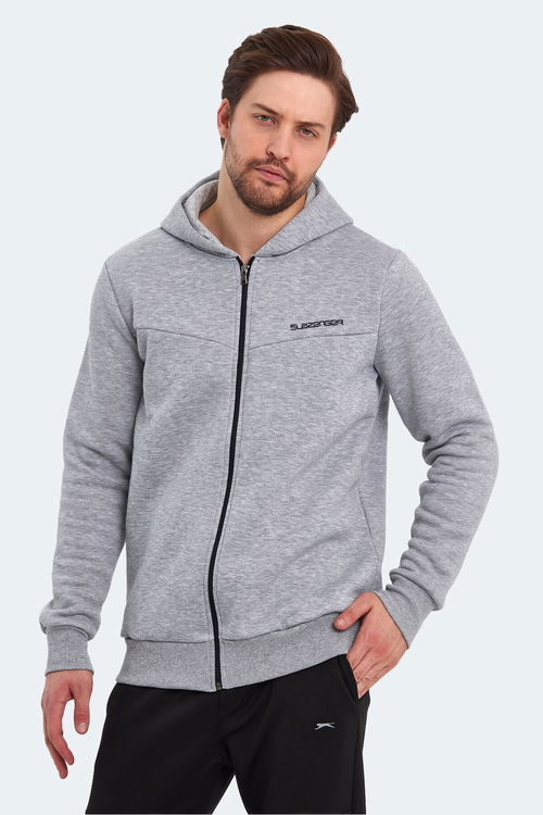 BACK Erkek Sweatshirt Gri
