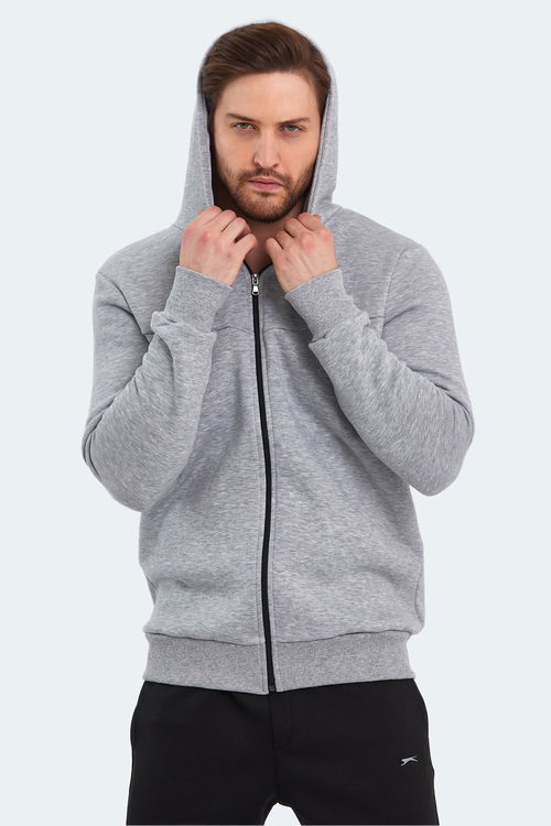 BACK Erkek Sweatshirt Gri