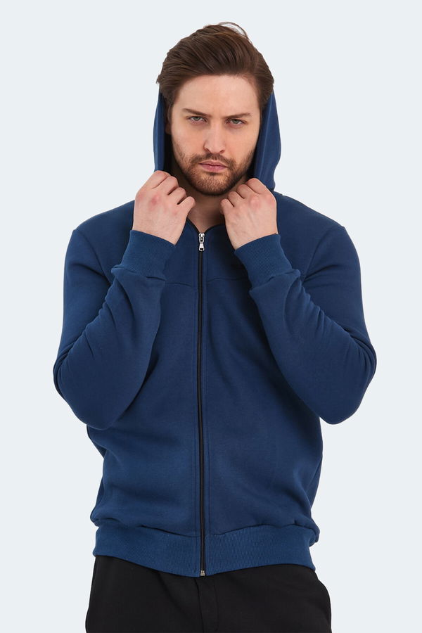 BACK Erkek Sweatshirt Indigo