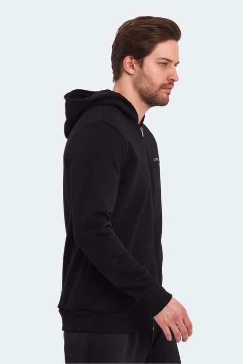 BACK Erkek Sweatshirt Siyah