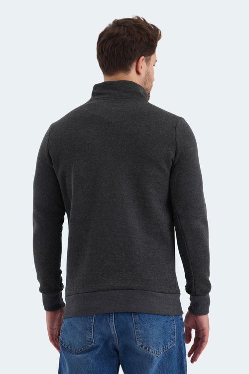 Slazenger BALBIN Erkek Sweatshirt Antrasit