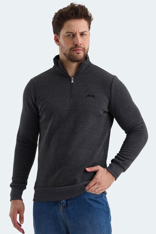 Slazenger BALBIN Erkek Sweatshirt Antrasit