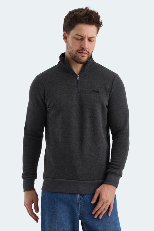 Slazenger BALBIN Erkek Sweatshirt Antrasit