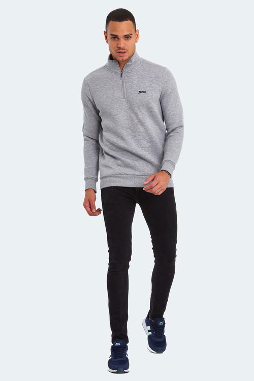 Slazenger BALBIN Erkek Sweatshirt Gri