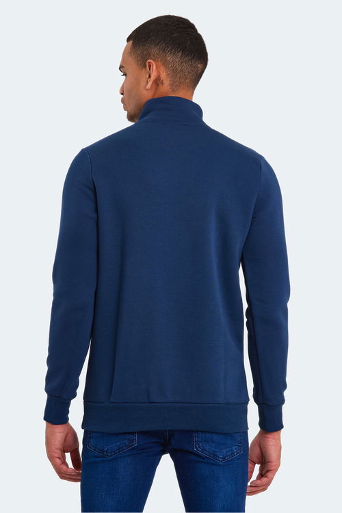 Slazenger BALBIN Erkek Sweatshirt Indigo