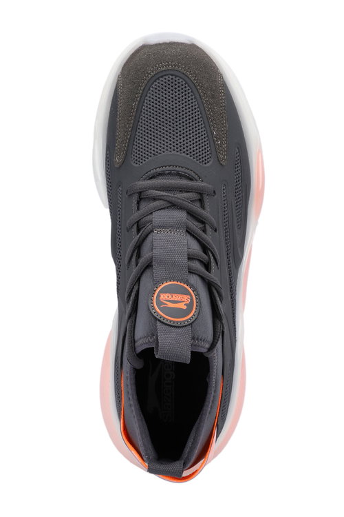 Slazenger BANDERS IN Erkek Koyu Gri Koşu & Yürüyüş Spor Ayakkabısı