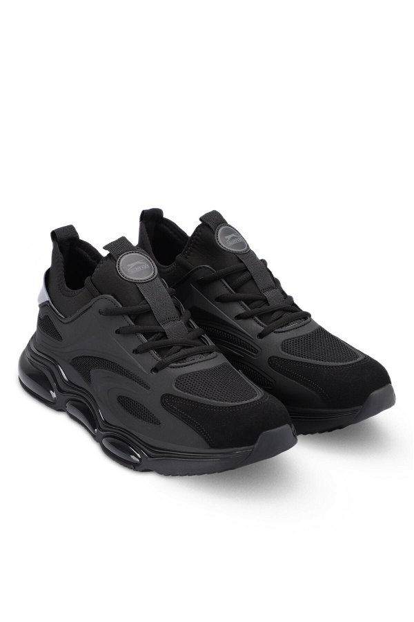 Slazenger BANDERS Sneaker Erkek Ayakkabı Siyah / Siyah