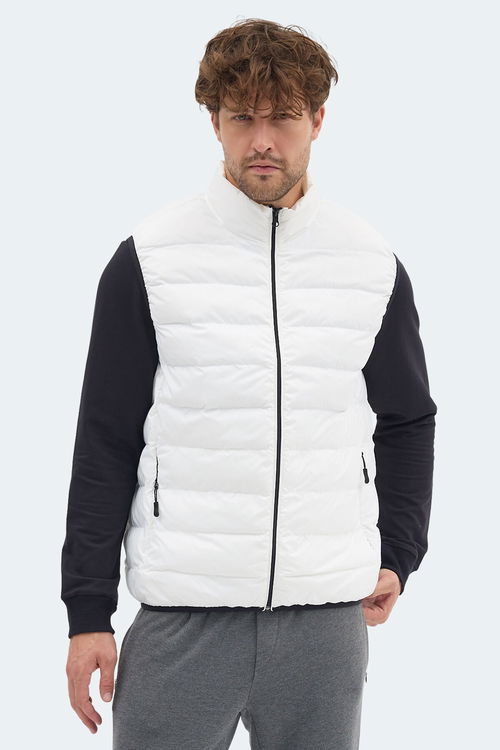 Slazenger BARROS Erkek Ekru Yelek