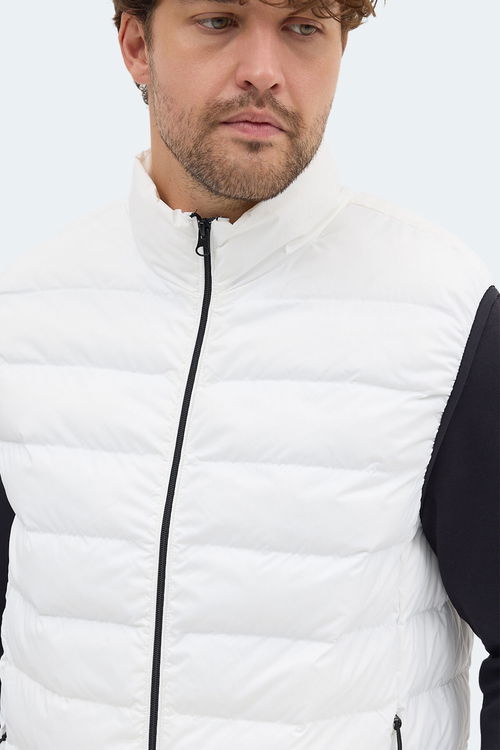 Slazenger BARROS Erkek Ekru Yelek