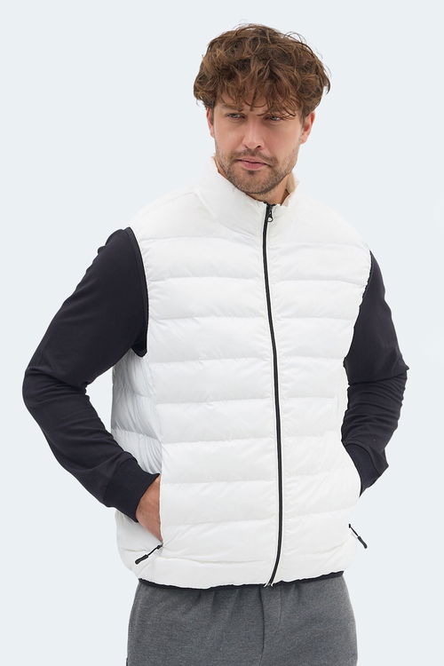 Slazenger BARROS Erkek Ekru Yelek