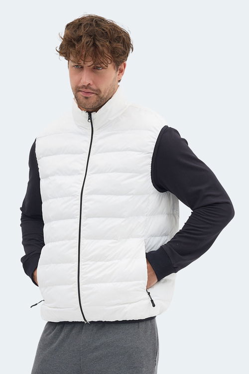 Slazenger BARROS Erkek Ekru Yelek