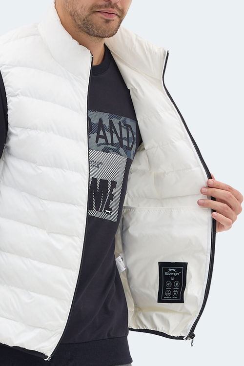 Slazenger BARROS Erkek Ekru Yelek