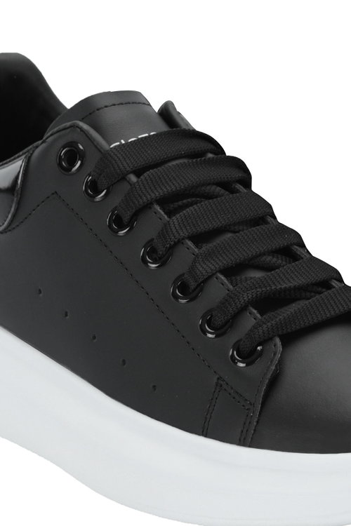 Slazenger BELLICK I Kadın Siyah / Beyaz Günlük Spor Ayakkabısı