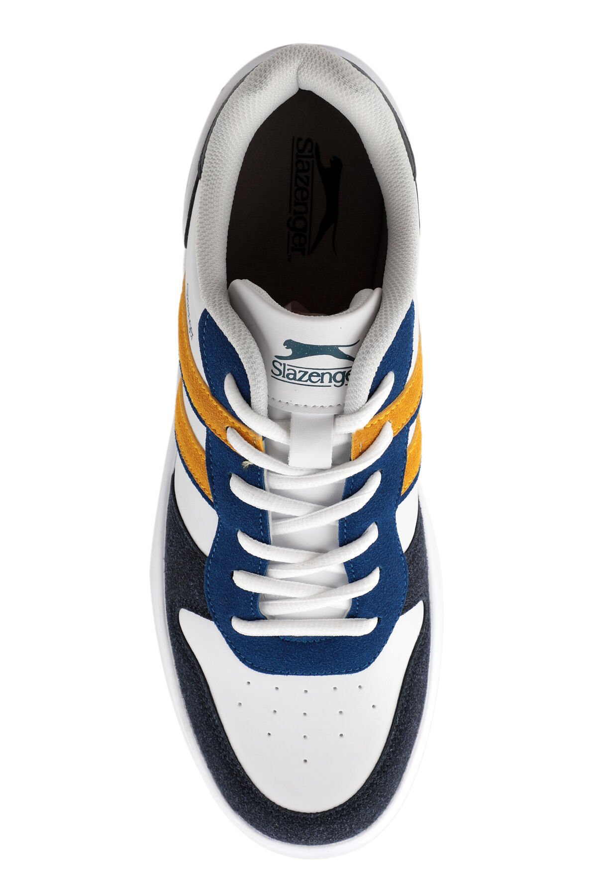 Slazenger BERRY Sneaker Erkek Ayakkabı Beyaz / Saks Mavi - Thumbnail