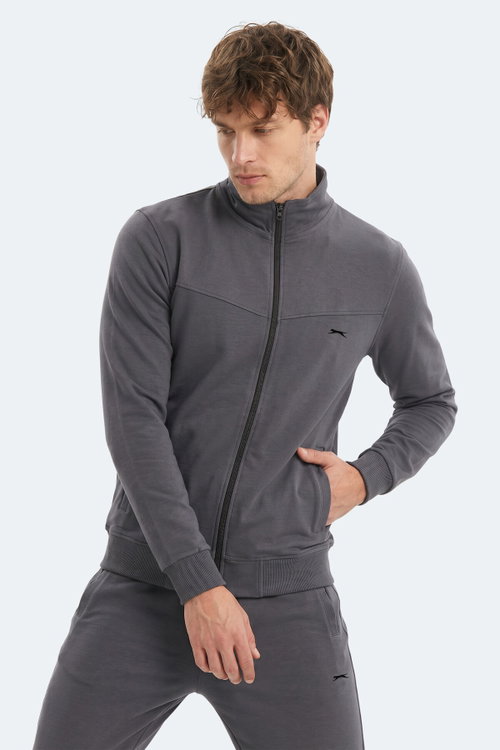Slazenger BOOST GEAR Erkek Koyu Gri Eşofman Takımı