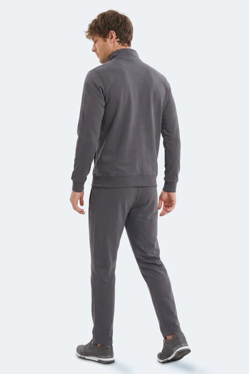 Slazenger BOOST GEAR Erkek Koyu Gri Eşofman Takımı