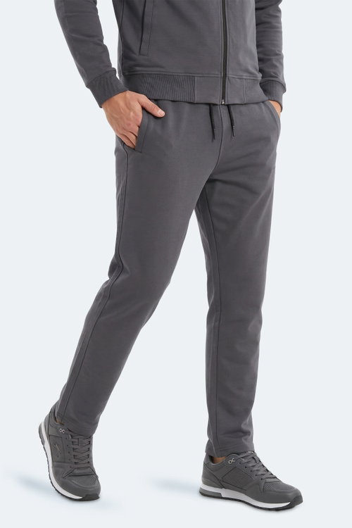 Slazenger BOOST GEAR Erkek Koyu Gri Eşofman Takımı