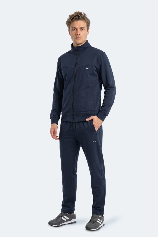 Slazenger BOOST GEAR Erkek Lacivert Eşofman Takımı