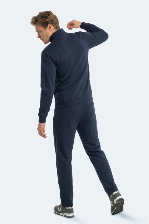 Slazenger BOOST GEAR Erkek Lacivert Eşofman Takımı
