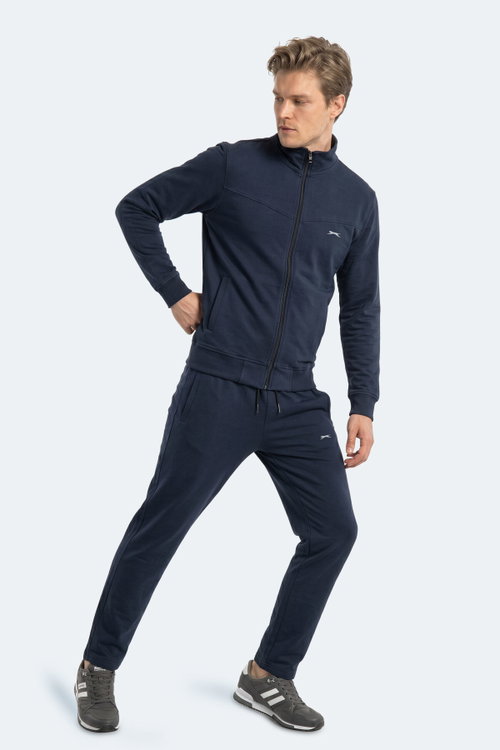 Slazenger BOOST GEAR Erkek Lacivert Eşofman Takımı