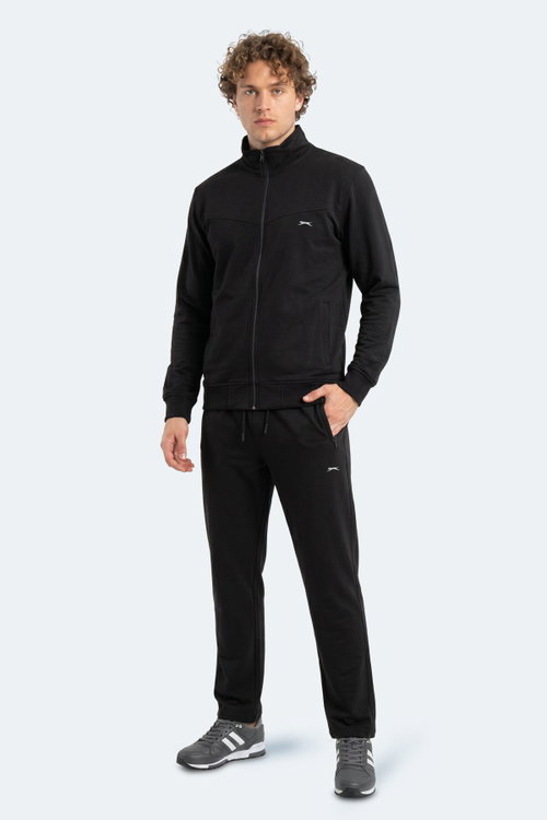 Slazenger BOOST GEAR Erkek Siyah Eşofman Takımı