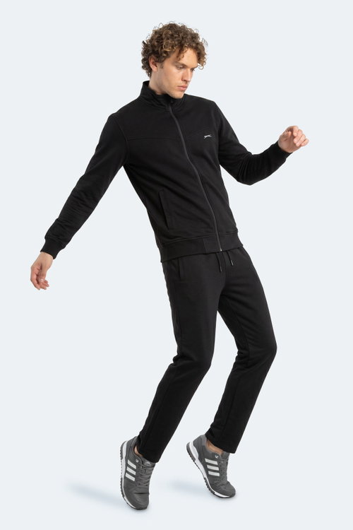Slazenger BOOST GEAR Erkek Siyah Eşofman Takımı