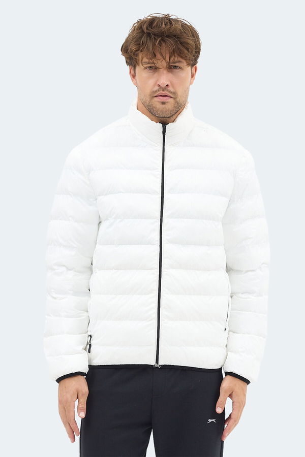 Slazenger BRAUM Erkek Şişme Ekru Mont & Kaban Slazenger BRAUM Erkek Şişme Ekru Mont & Kaban