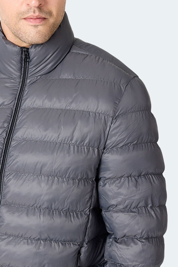 Slazenger BRAUM Erkek Koyu Gri Mont & Kaban