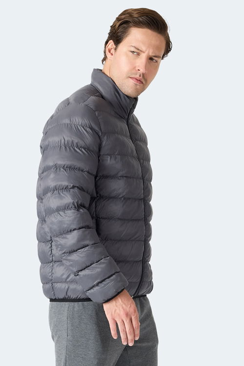 Slazenger BRAUM Erkek Koyu Gri Mont & Kaban