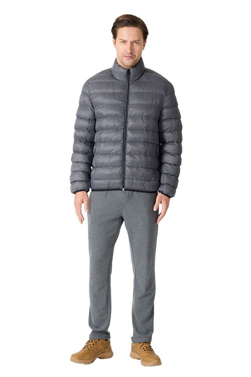 Slazenger BRAUM Erkek Koyu Gri Mont & Kaban