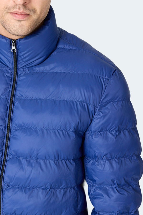 Slazenger BRAUM Erkek Saks Mavi Mont & Kaban