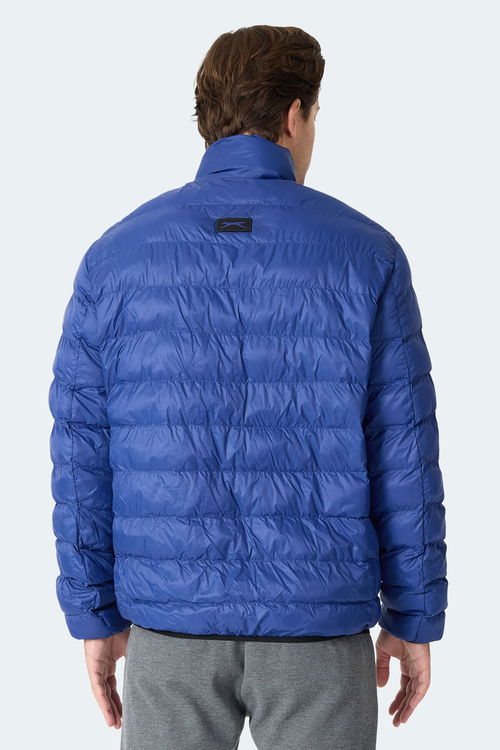 Slazenger BRAUM Erkek Saks Mavi Mont & Kaban