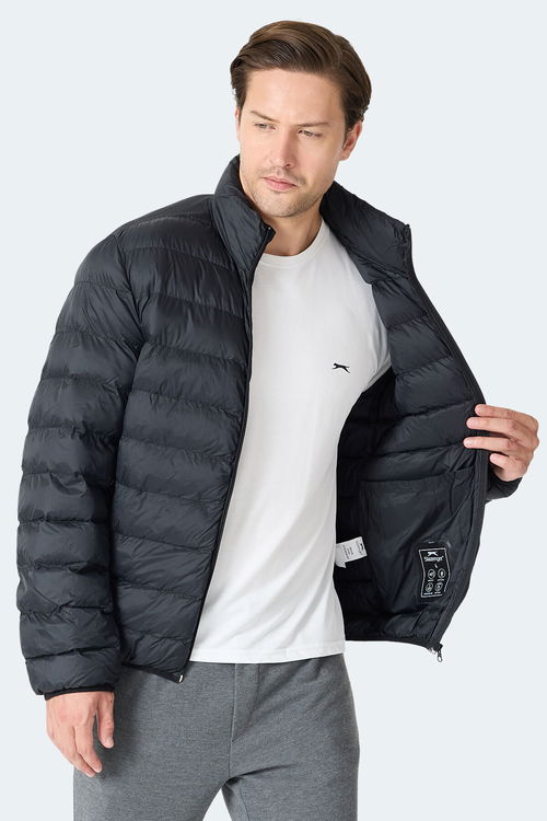 Slazenger BRAUM Erkek Siyah Mont & Kaban