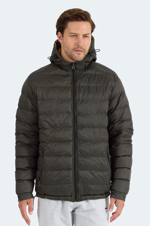 Slazenger BRELIS Erkek Çift Taraflı Bej Mont & Kaban Slazenger BRELIS Erkek Çift Taraflı Bej Mont & Kaban